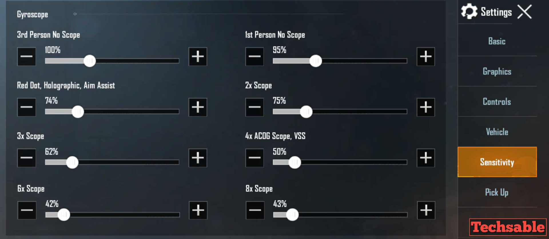 Pubg Mobile No Recoil Sensitivity Settings Perfect Sensitivity Techsable
