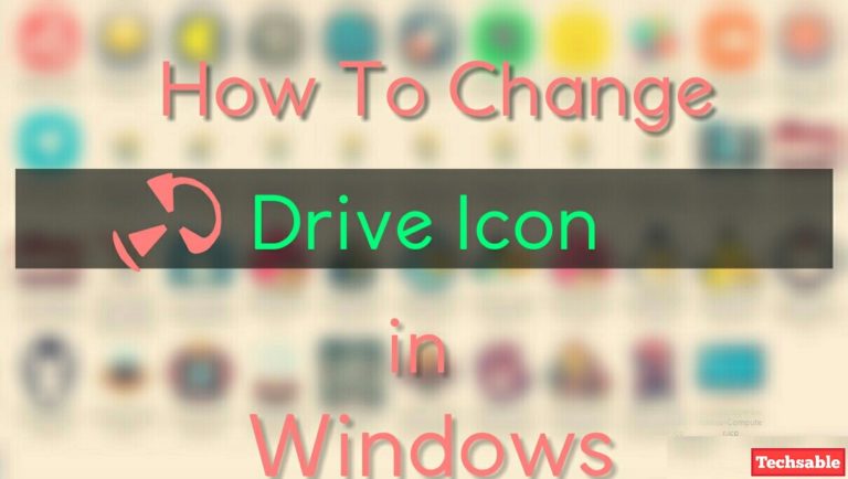 change windows hard drive icon
