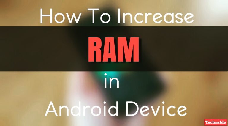 Increase Ram in android
