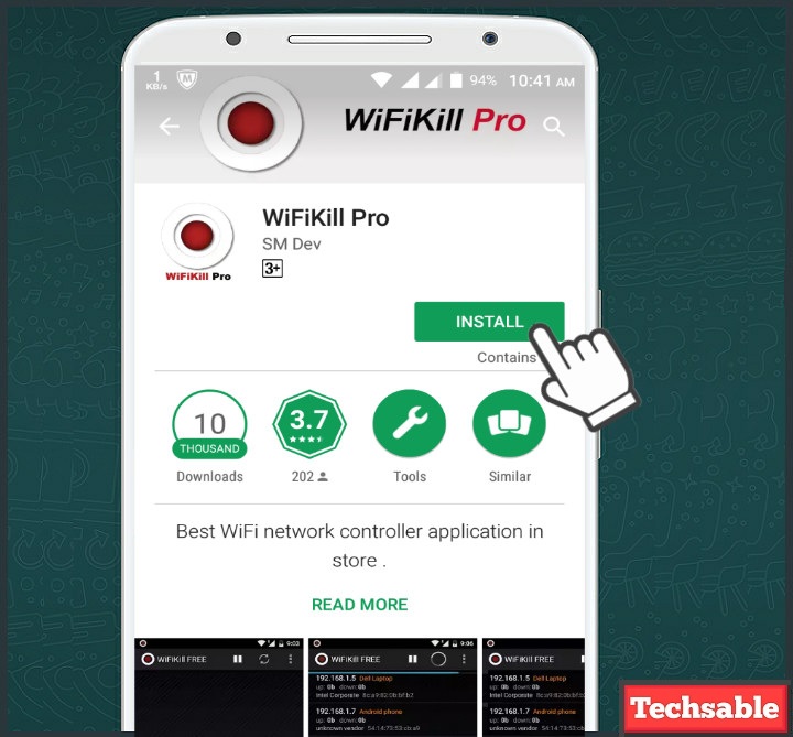 How To Use Wifikill Apk To Kickout Other Connected Wifi Users Techsable