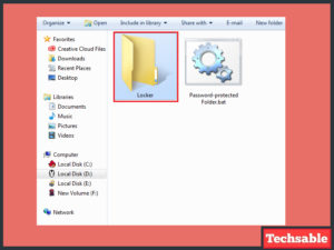 How To Lock A Folder In Windows 7 Using Batch File - Techsable