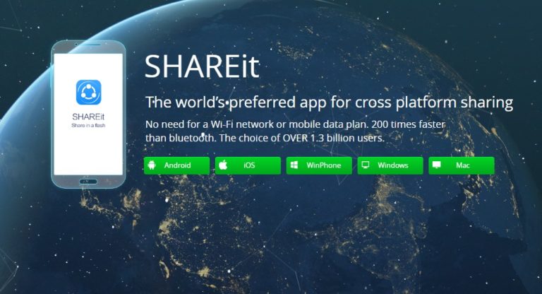 install shareit for pc