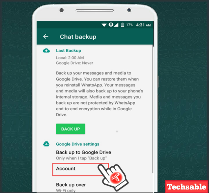 how to restore whatsapp backup from google drive