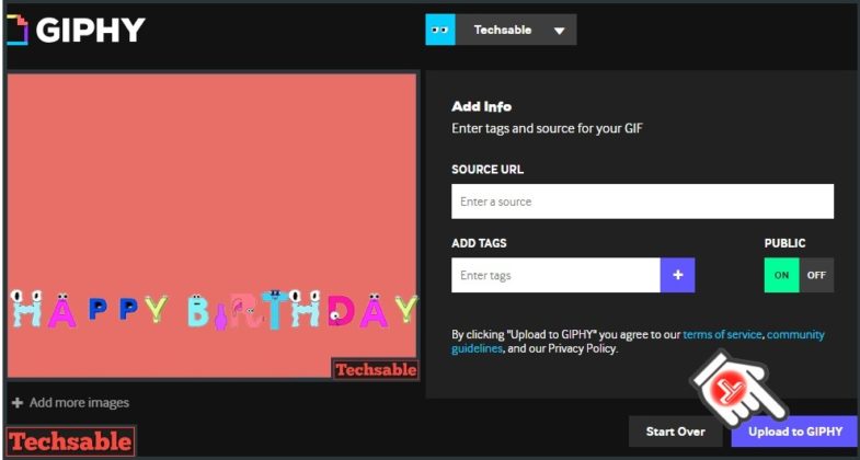 How To Create Gif With Giphy Gif Maker Techsable How To Create Gif With Giphy Gif Maker Techsable