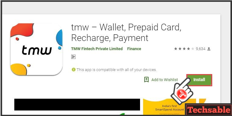 tmw wallet Android app