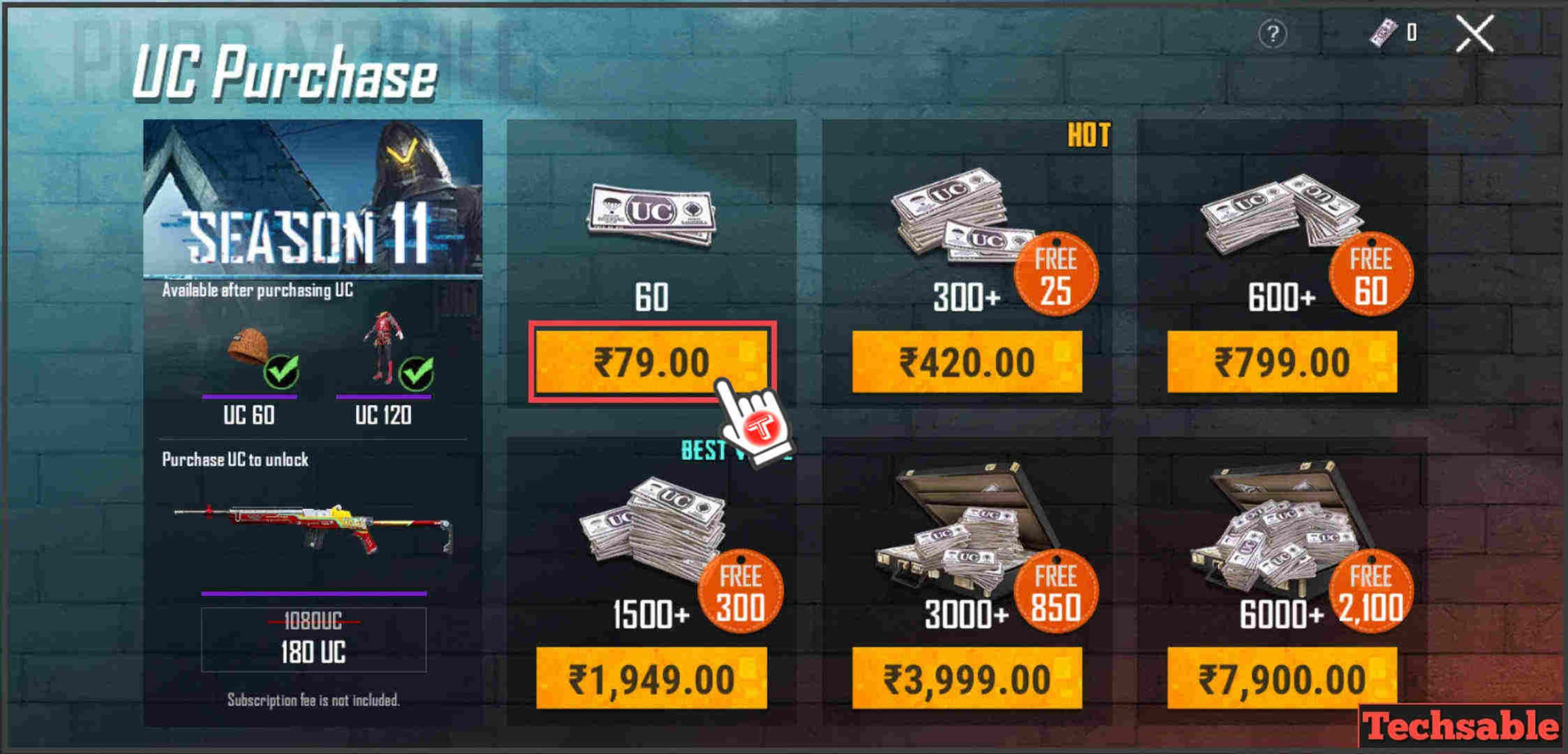 pubg mobile event free skins