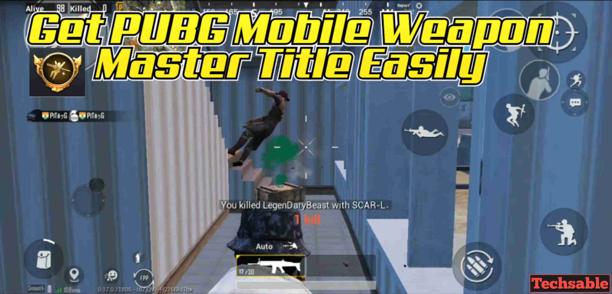 How To Do Weapon Master In Pubg How To Get Weapon Master Title In PUBG Mobile Easily - Techsable