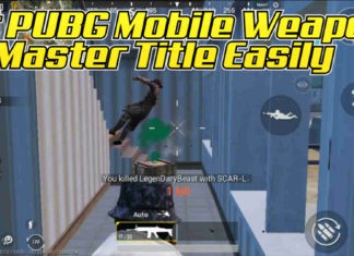 weapon master title in pubg mobile