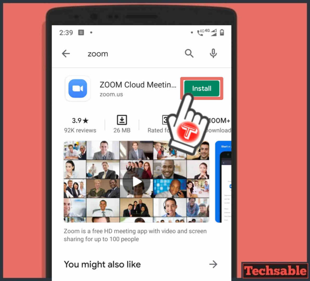 zoom meeting app android
