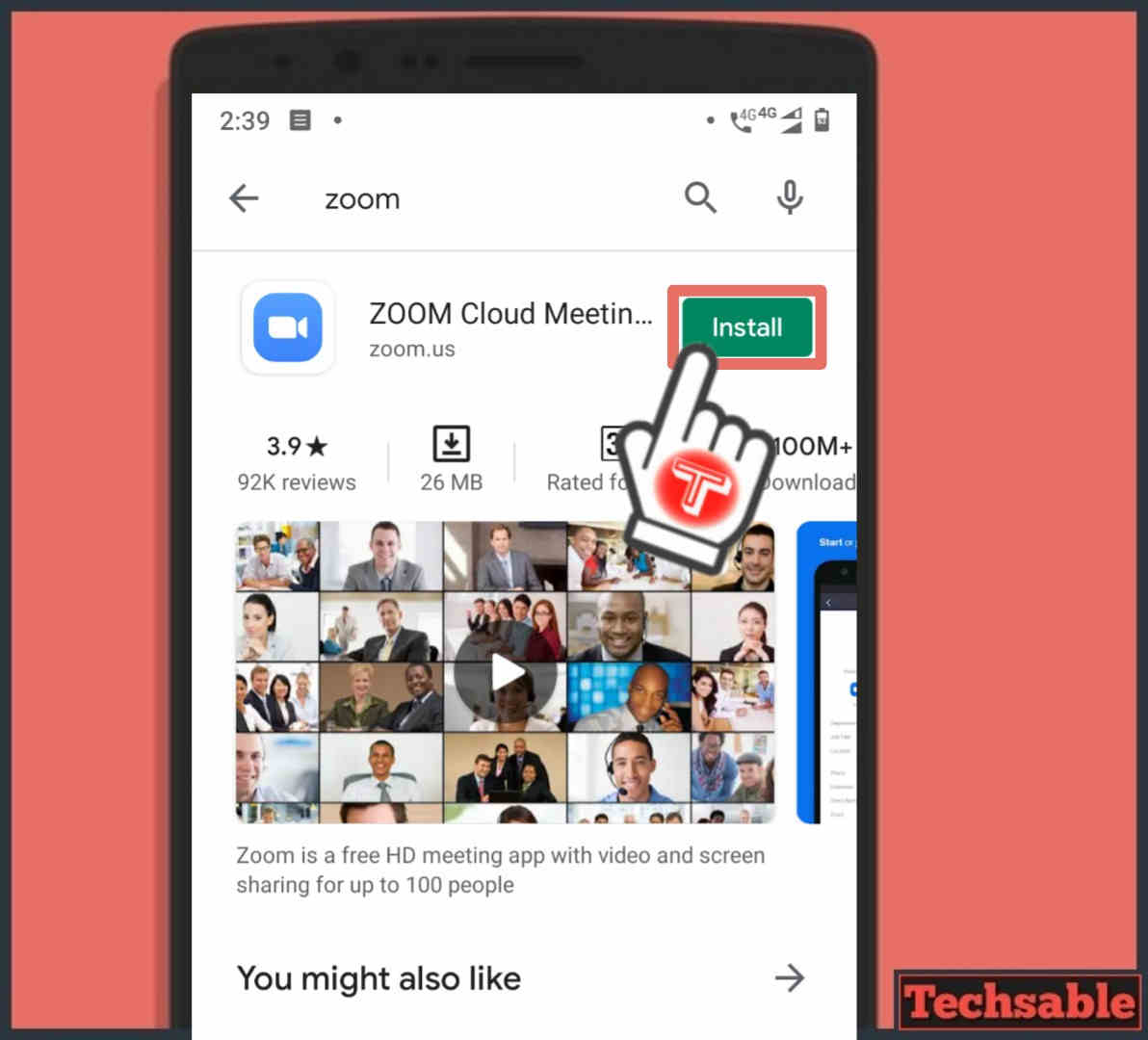 zoom android app download