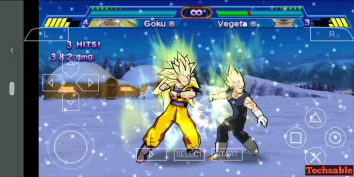 PSP Dragon Ball Z Game