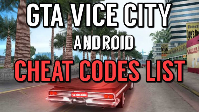 GTA VICE CITY ANDROID CHEAT CODES