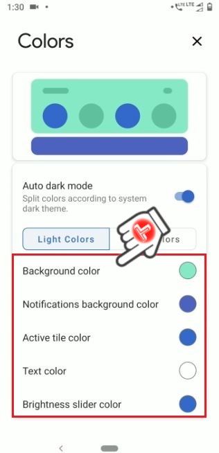 change status bar color Android