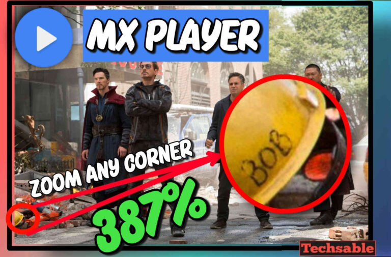 Mx Player Zoom Trick: zoom any area in mx player