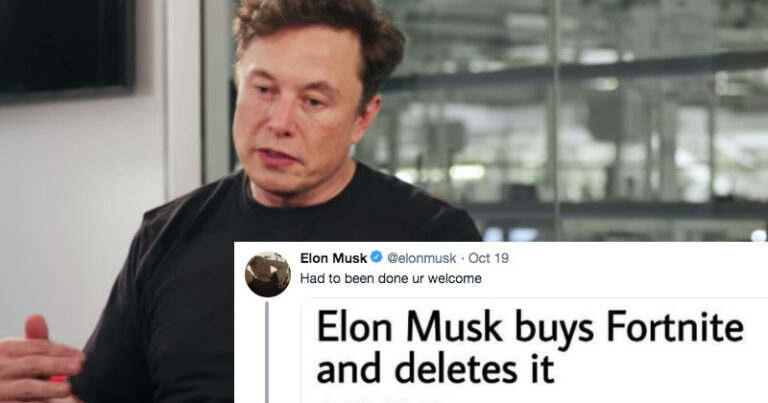 Elon Musk Buying Fortnite