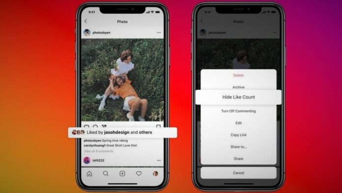 HOW TO HIDE LIKES ON INSTAGRAM